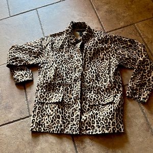 Forever 21 Leopard Jacket